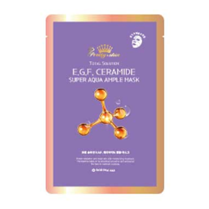 토탈 솔루션 E.G.F 세라마이드 슈퍼 아쿠아 앰플 마스크