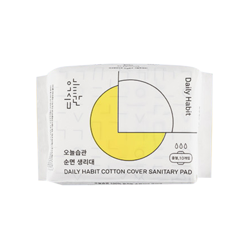 오늘습관 유기농순면생리대