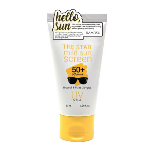 더 스타 마일드 선스크린 [SPF50+/PA+++]