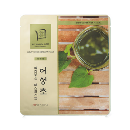 약초 넣은 마스크 시트 어성초