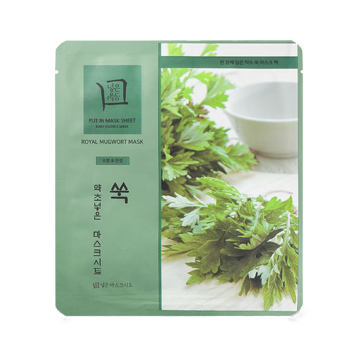 비제이크라맥스 약초 넣은 마스크 시트 쑥 제품 이미지
