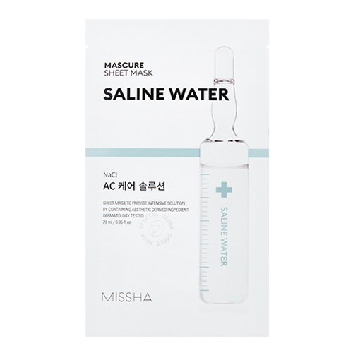 미샤 마스큐어 AC케어솔루션 시트마스크 제품 이미지