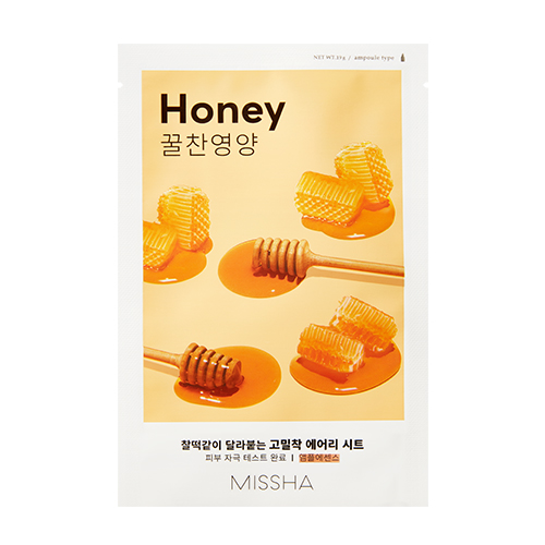 미샤 에어리 밀착 시트마스크 - 꿀 제품 이미지