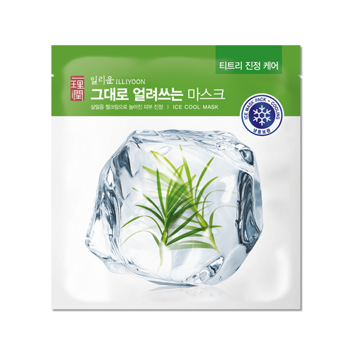 일리윤 그대로 얼려쓰는 마스크 [티트리 진정 케어] 제품 이미지