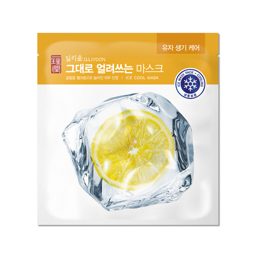 일리윤 그대로 얼려쓰는 마스크 [유자 생기 케어] 제품 이미지