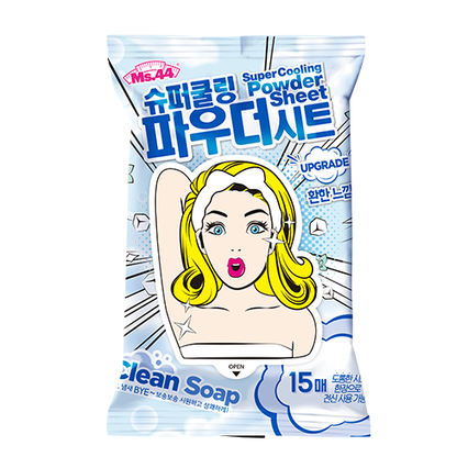 슈퍼 쿨링 파우더 시트 [클린솝]