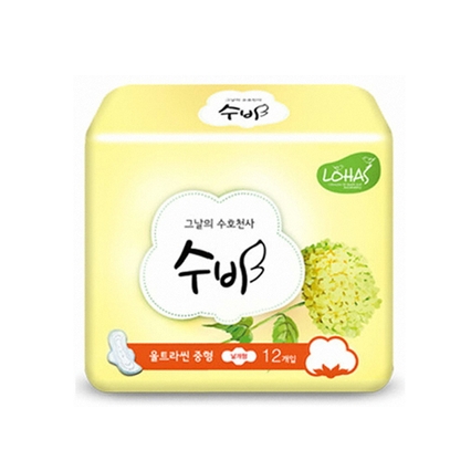 수비 울트라씬 생리대 중형