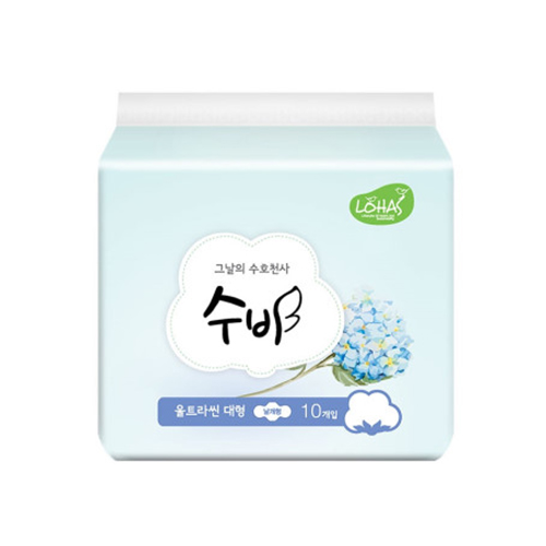 케어포라이프 수비 울트라씬 생리대 대형 제품 이미지