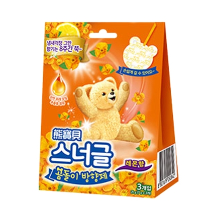 곰돌이 방향제 [레몬향]
