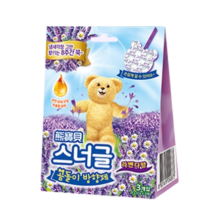 곰돌이 방향제 [라벤다향]