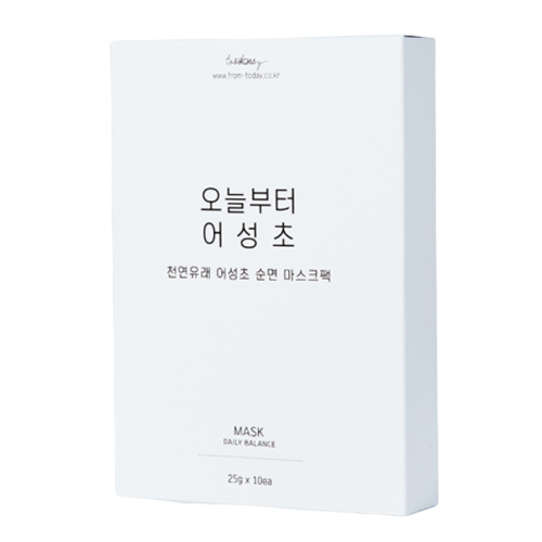 오늘부터 어성초 브랜드의 제품 데일리 밸런스 어성초 마스크팩