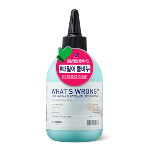 후르디아 왓츠롱 헬프 비니거 꿈치 필링솝 제품 이미지