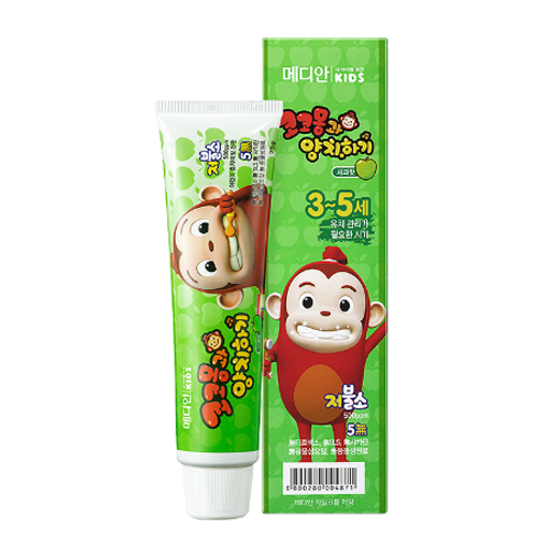 메디안 코코몽 키즈 치약 사과맛 제품 이미지