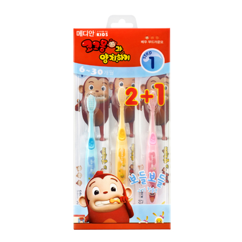 메디안 코코몽 칫솔 1단계 제품 이미지