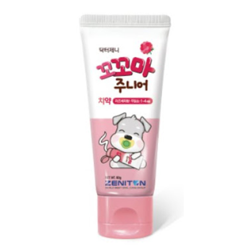 제니튼 닥터제니 꼬꼬마 주니어치약 [라즈베리향] 제품 이미지