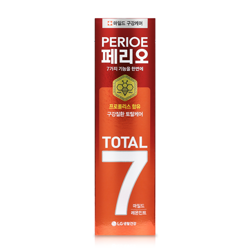 페리오 토탈7 마일드 치약 제품 이미지