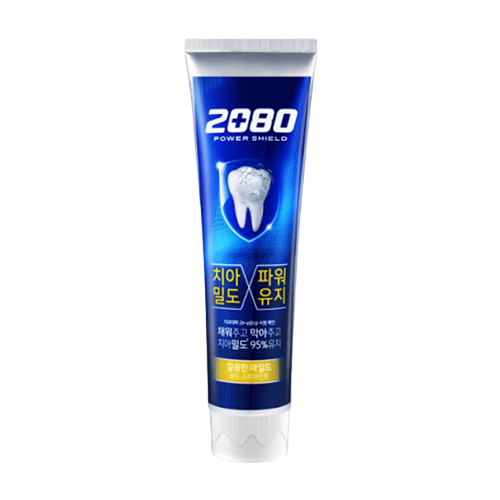 2080 파워쉴드 깔끔한 마일드 치약 제품 이미지