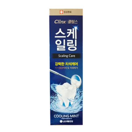 클링스 스케일링 케어 쿨링 민트 치약