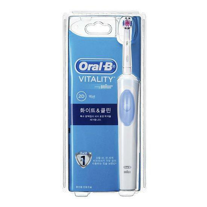 바이탈리티 화이트 & 클린 충전식 전동칫솔