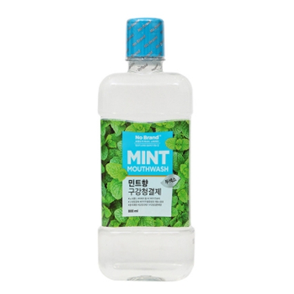 민트향 구강 청결제