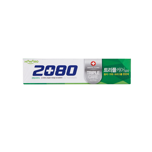 2080 트리플케어 알파 치약 제품 이미지