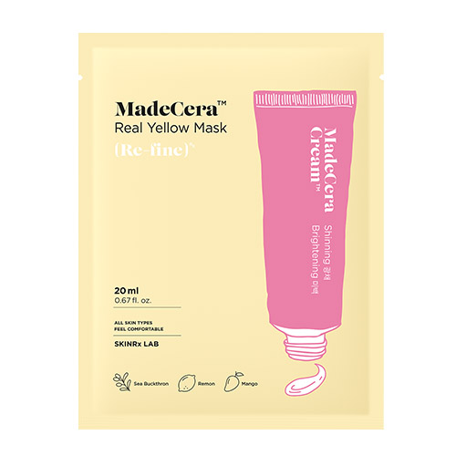 스킨알엑스랩 마데세라 리얼 옐로우 마스크 제품 이미지