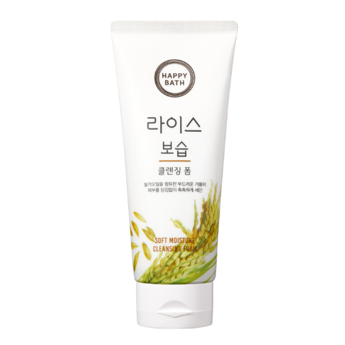 해피바스 라이스 보습 클렌징 폼 제품 이미지