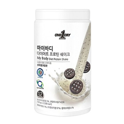 마이바디 다이어트 프로틴쉐이크 쿠키앤크림맛