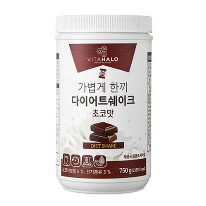 가볍게 한끼 다이어트 쉐이크 초코맛