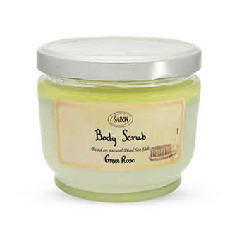 사봉 브랜드의 제품 그린 로즈 바디 스크럽