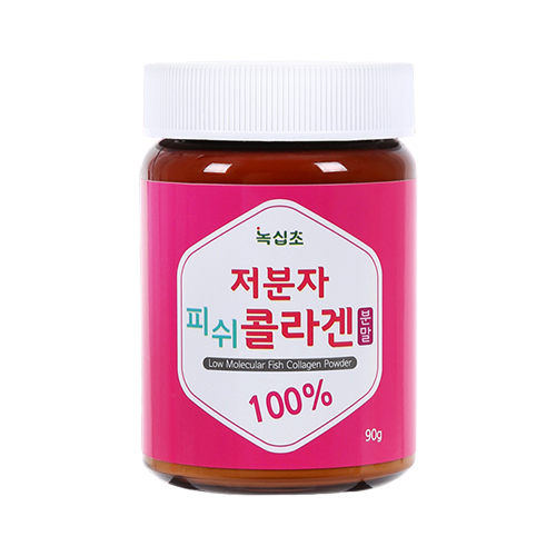 녹십초 저분자 피쉬 콜라겐 분말 제품 이미지