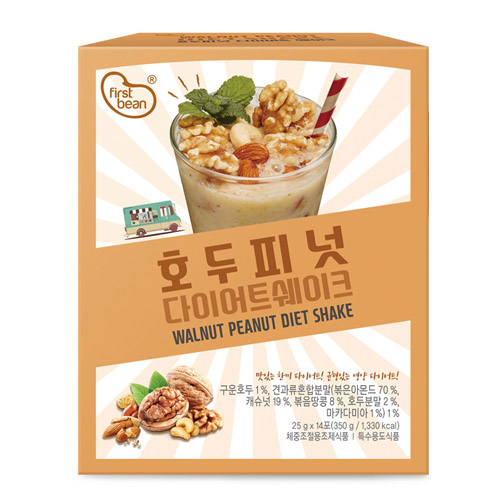 퍼스트빈 호두피넛 다이어트쉐이크 제품 이미지