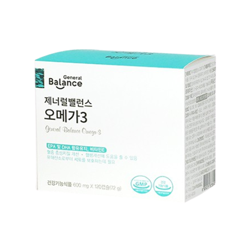 제너럴 밸런스 오메가3 제품 이미지