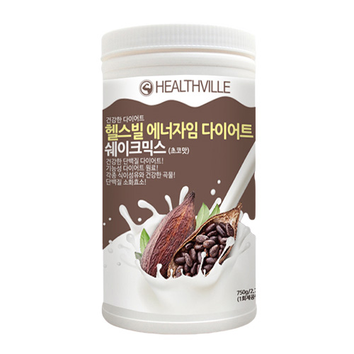 헬스빌 에너자임 다이어트 쉐이크믹스 [초코맛] 제품 이미지