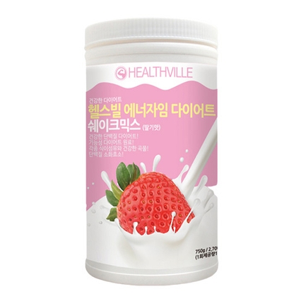 에너자임 다이어트 쉐이크믹스 [딸기맛]