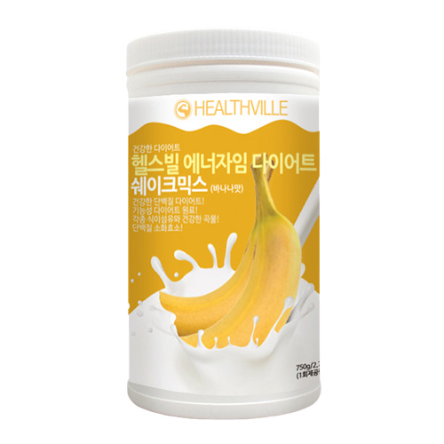 헬스빌 에너자임 다이어트 쉐이크믹스 [바나나맛] 제품 이미지