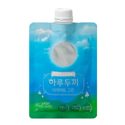 하루 두끼 다이어트 그린