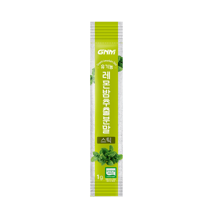 유기농 레몬밤 추출 분말 스틱