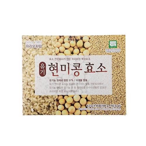 성마리오농장 유기농 현미콩 효소 제품 이미지