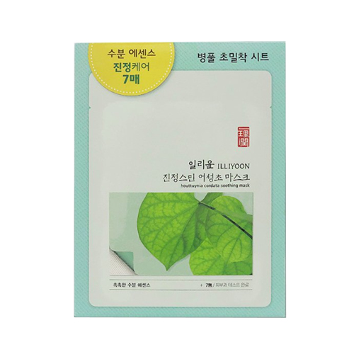 일리윤 진정스민 어성초 마스크 제품 이미지