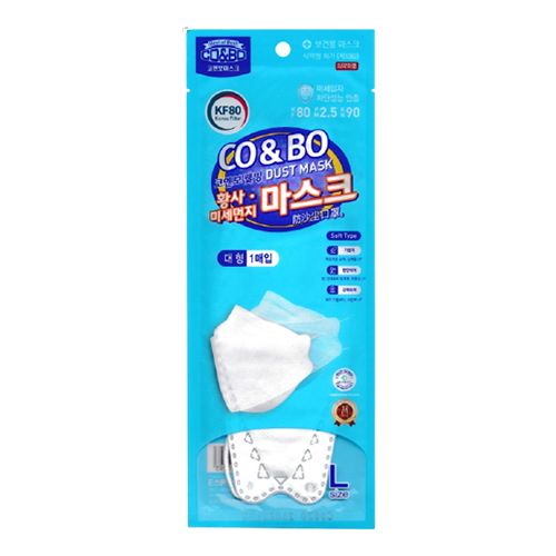 코엔보 웰빙 황사 미세먼지 마스크 제품 이미지