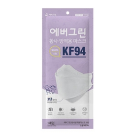 에버그린 브랜드의 제품 황사 방역용 마스크 KF94 소형