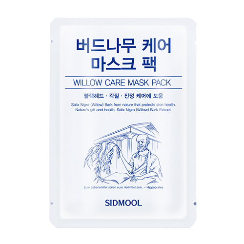 시드물 버드나무 케어 마스크 팩 제품 이미지