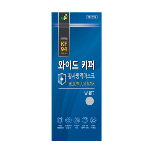 톡톡버디 와이드 키퍼 황사방역 마스크 KF94 제품 이미지