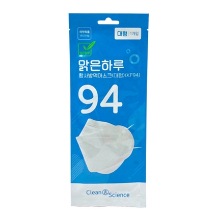 맑은하루 황사 방역 마스크 KF94