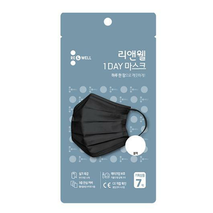 1DAY 마스크 블랙
