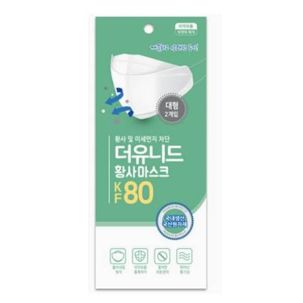 더유니드 황사마스크 KF80 대형