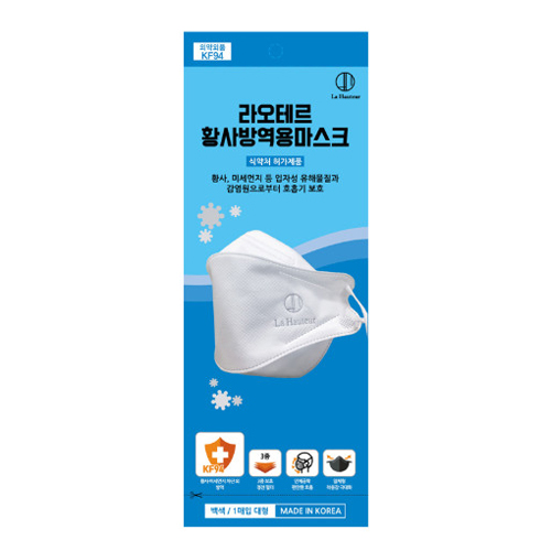 라오테르 황사방역용 마스크 KF94 대형 제품 이미지