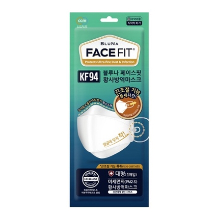 페이스핏 황사방역마스크 KF94 대형 화이트