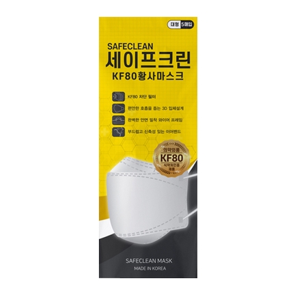황사마스크 KF80 대형